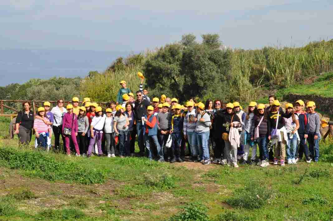 Gli alunni delle scuole di Palmi e Seminara visitano al Parco dei Taureani