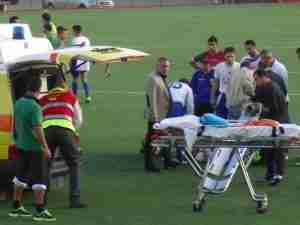 L'ambulanza soccorre Serra