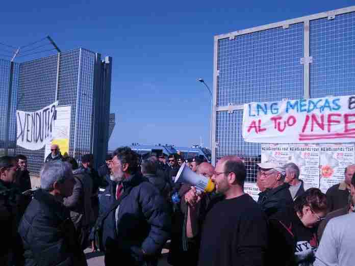 manifestazione 20 marzo rigassificatore