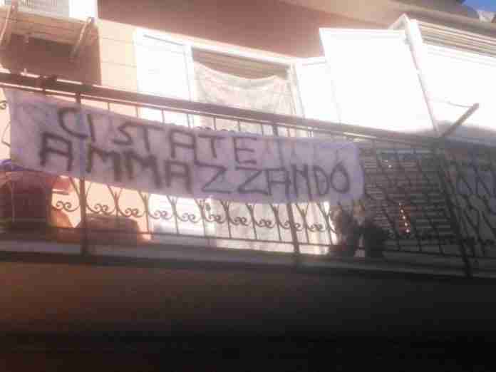 striscioni comitato fiume