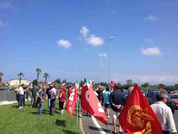 protesta rotonda autostrada