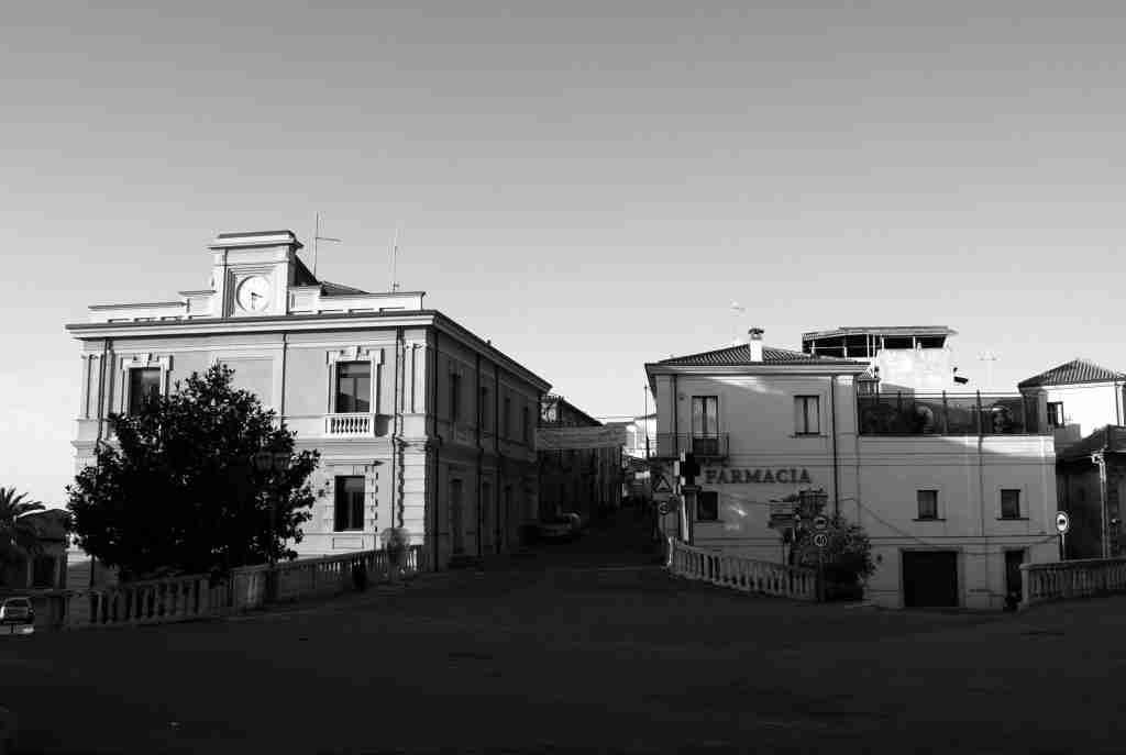 Palazzo S. Ippolito - L'ingresso al borgo
