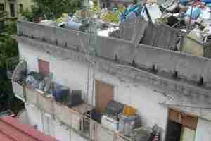 la casa di Domenico Borgese dall'esterno