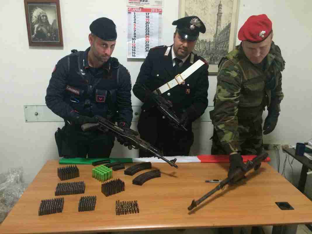 Nascondeva un arsenale. Un arresto a Candidoni
