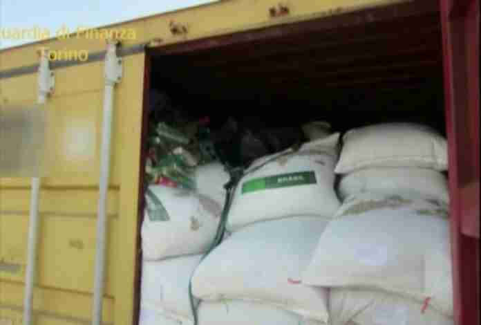 CONTAINER GIOIA tauro droga torino