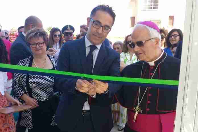 Giuseppe Cosentino e il vescovo Milito