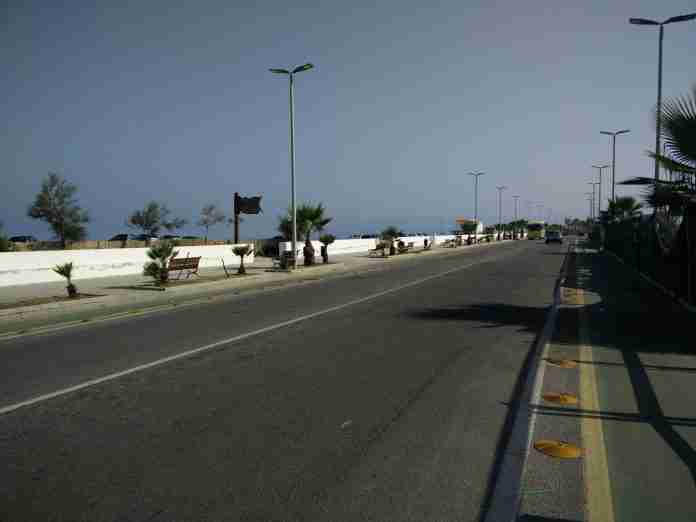 il lungomare di Gioia Tauro