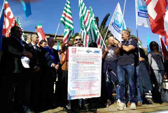 Russo alla manifestazione del 30 ottobre