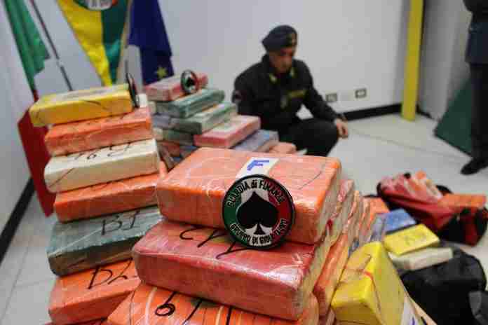 La droga sequestrata