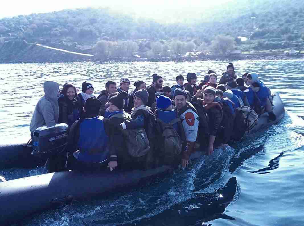 Lesbo secondo giorno – Benvenuti in Europa.