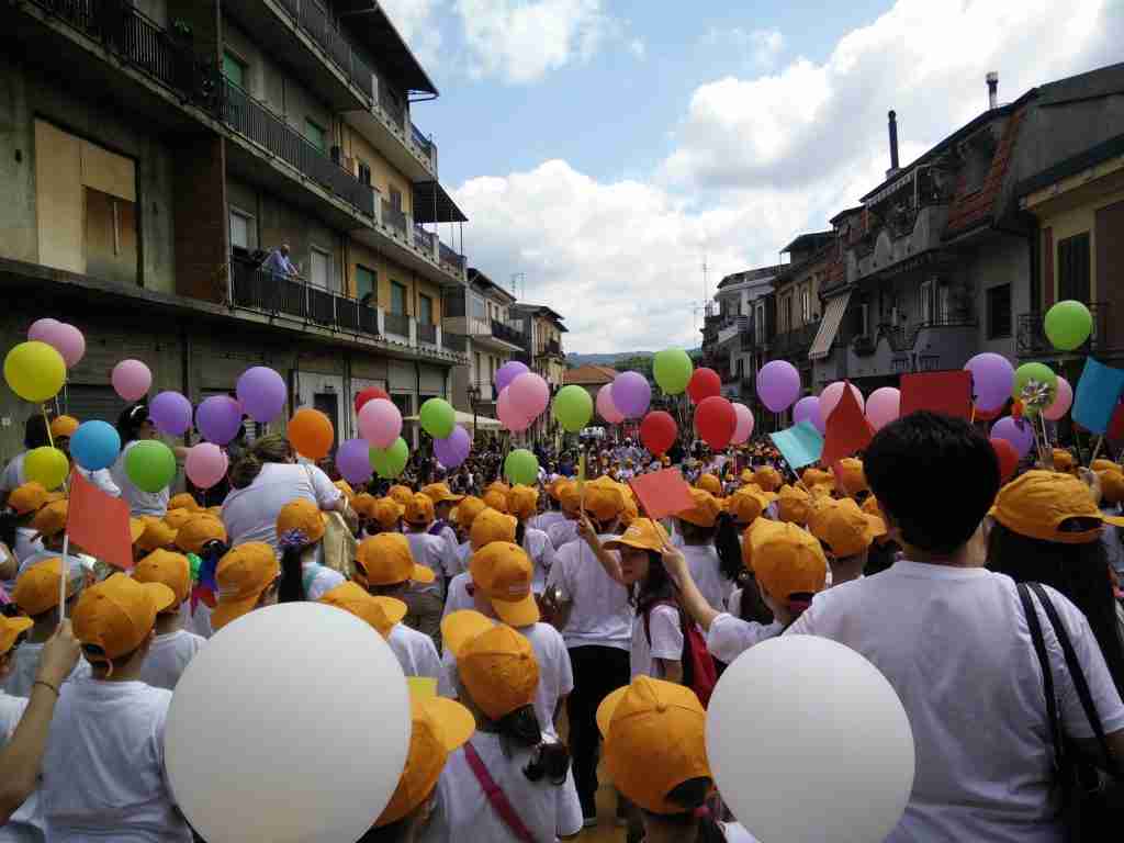 La marcia della pace a Cinquefrondi
