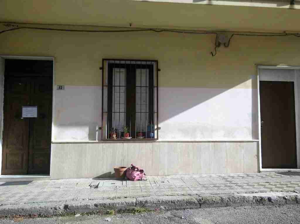 L'appartamento in via Cosenza