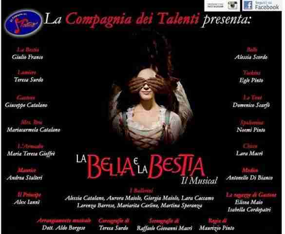 musical la bella e la bestia