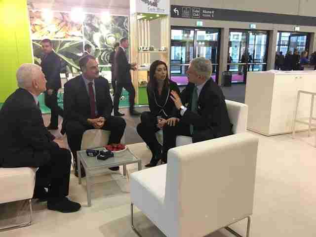 Fruit Logista 2017 - incontro con ambasciatore italiano a bernilo Pietro Benassi