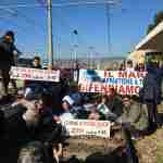 il blocco dei binari effettuato dal movimento 14 luglio