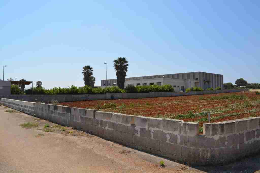 uno dei terreni sequestrati