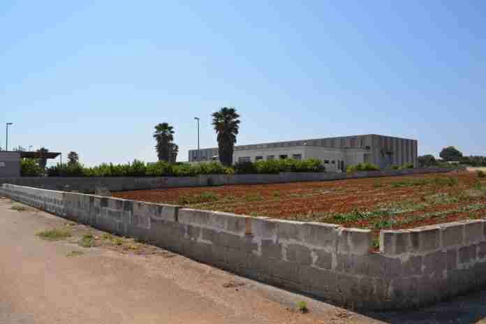 uno dei terreni sequestrati