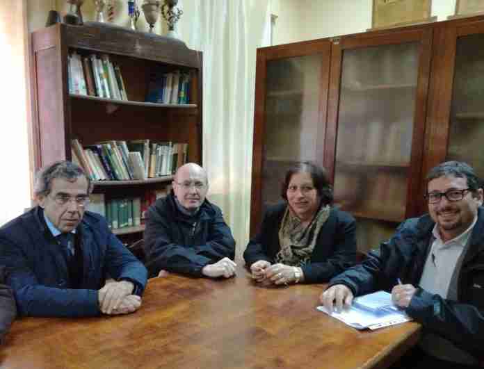 da sinistra Grandinetti, Federico, Ciappina e Sposato