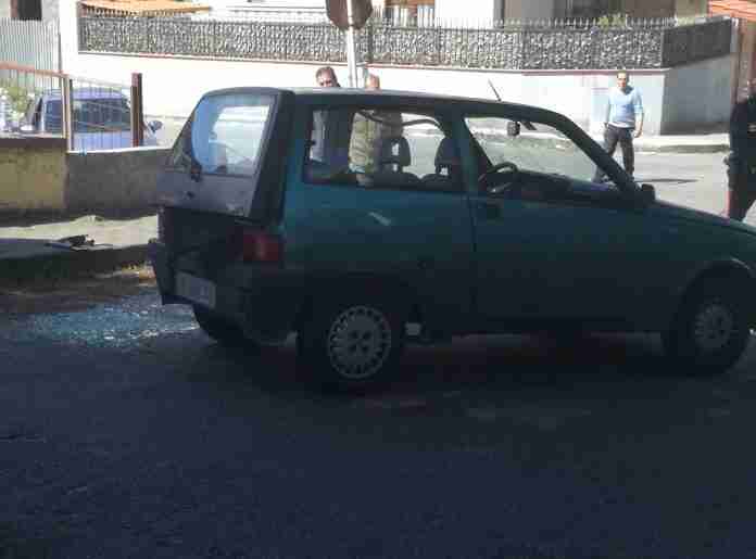 L'incidente in via Giovanni XXIII