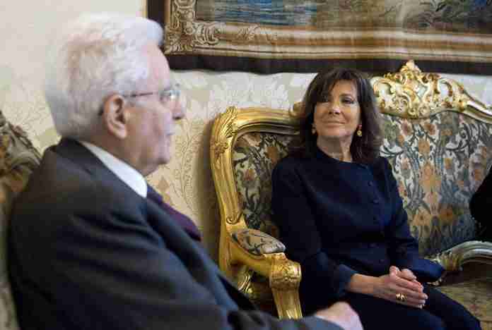Sergio Mattarella ed Elisabetta Alberti Casellati