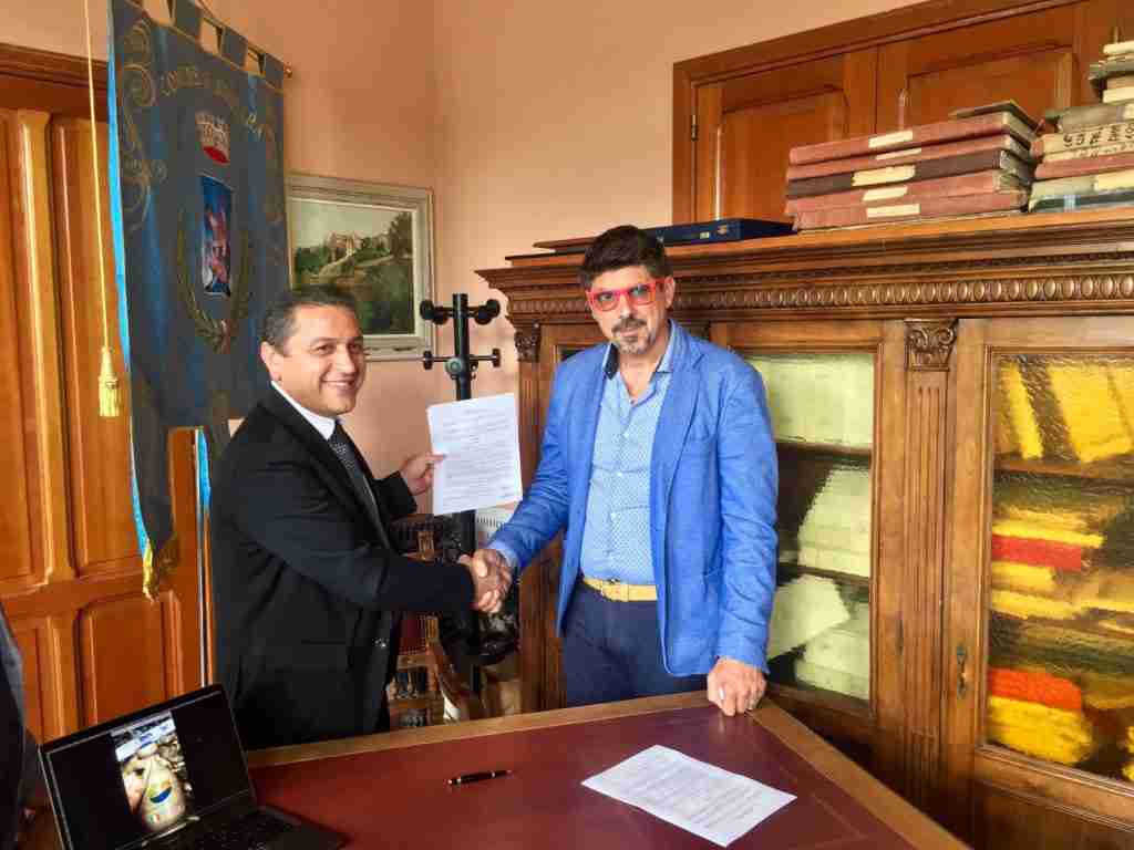 Il sindaco di Seminara e Riefolo