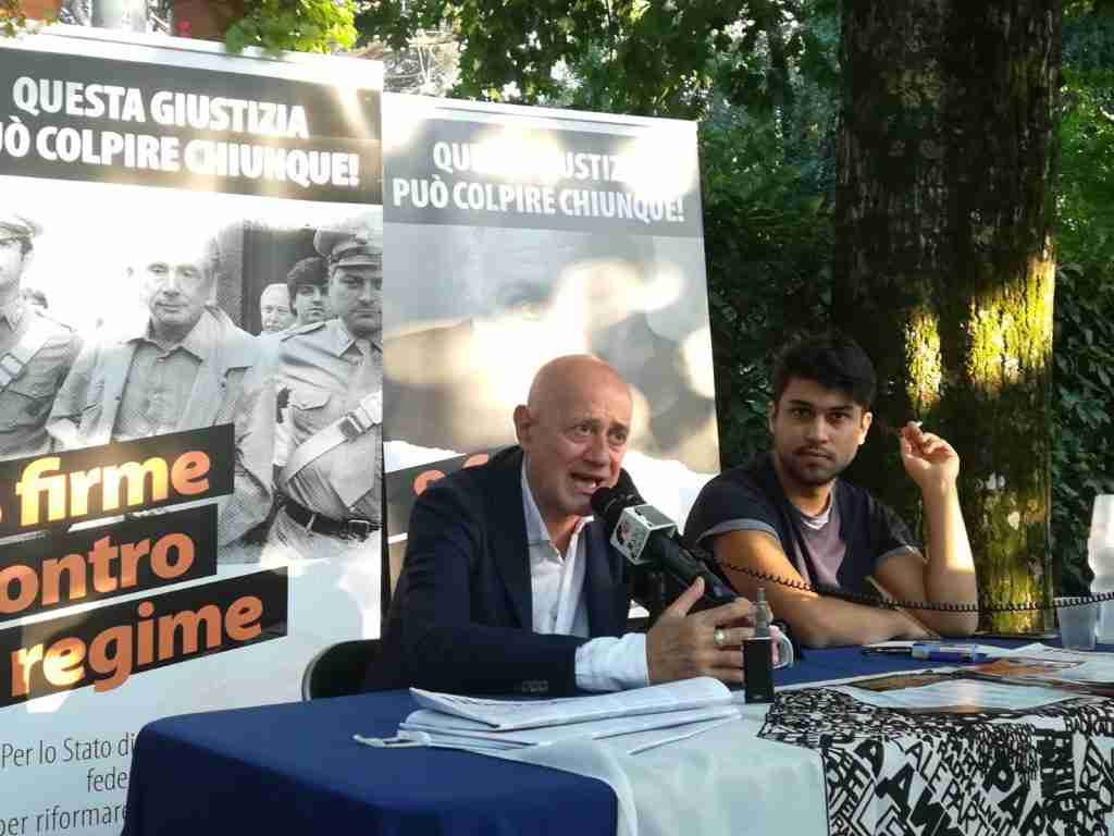 la tappa di Cittanova della carovana (D'Elia e Milicia)