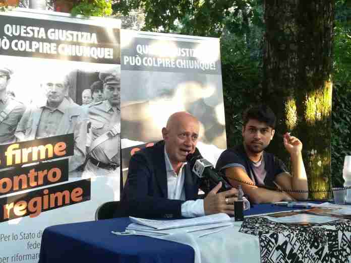 la tappa di Cittanova della carovana (D'Elia e Milicia) la tappa di Cittanova della carovana (D'Elia e Milicia)