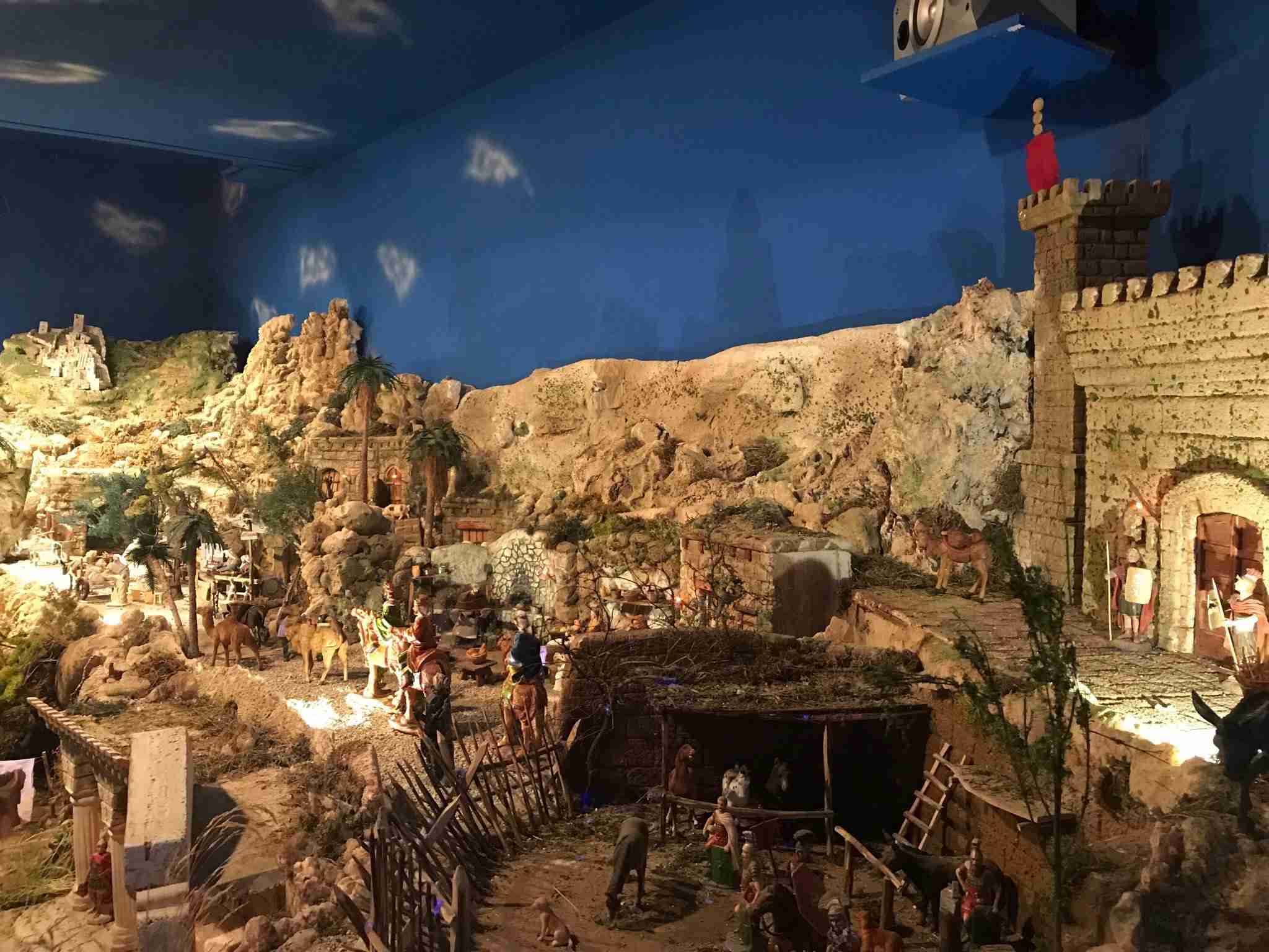 Un viaggio a Betlemme con il presepe meccanico di Palmi - Inquieto Notizie