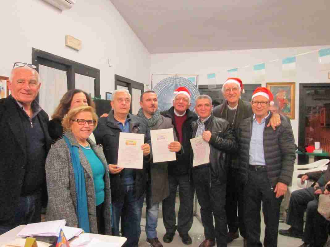 Associazione Pensionati: Premiazioni e premi ai personaggi del 2018