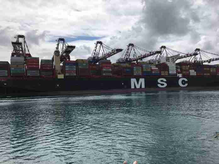 Msc Miriam porto di Gioia Tauro.