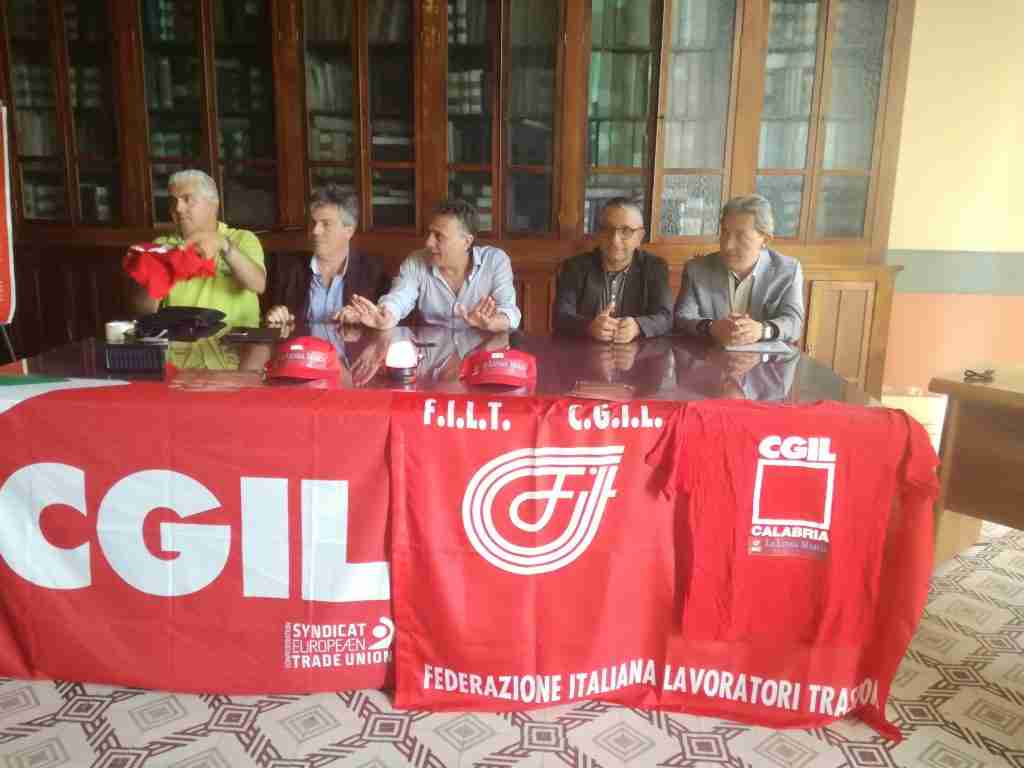 Da sinistra Larocca, Pititto, Costantino, Veraldi e Scarnati