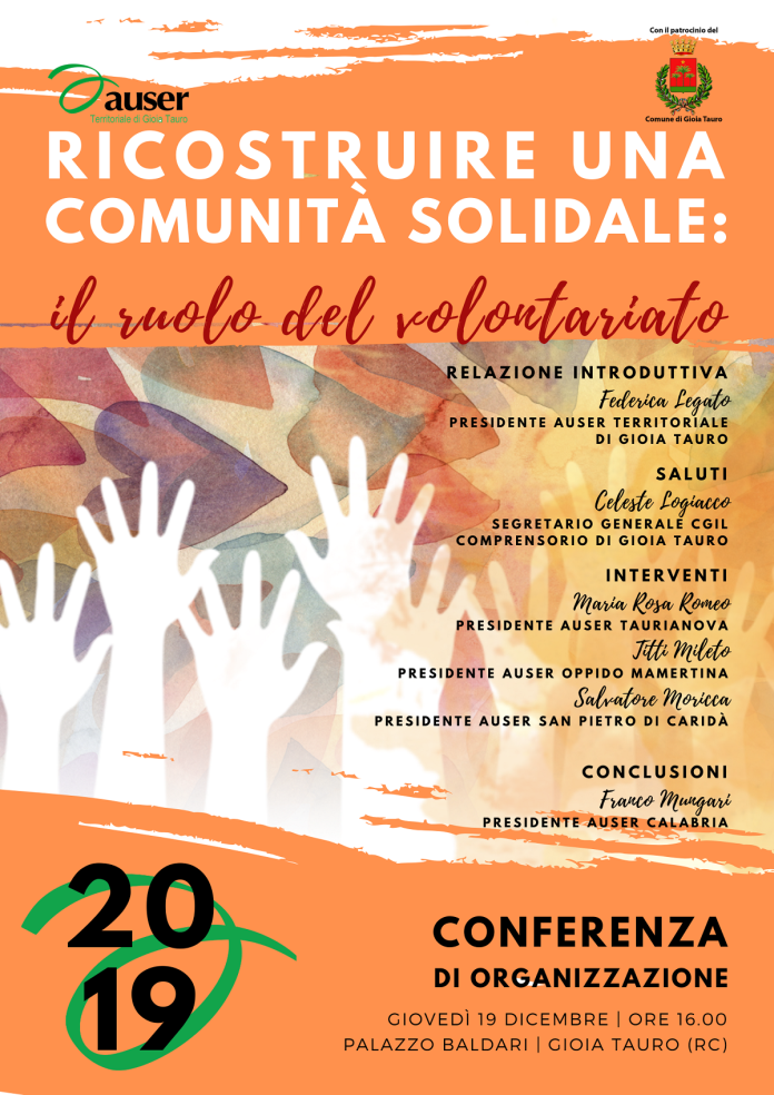 Conferenza di organizzazione Auser - 19 Dicembre