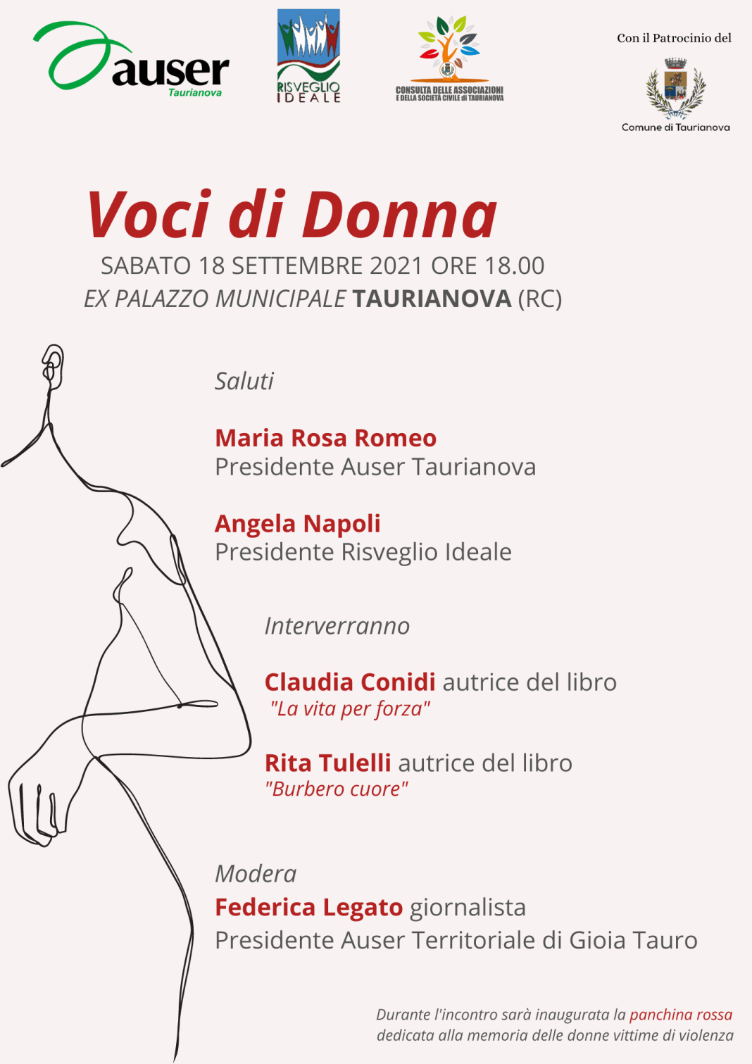 Voci di Donna: a Taurianova un incontro sulla violenza di genere