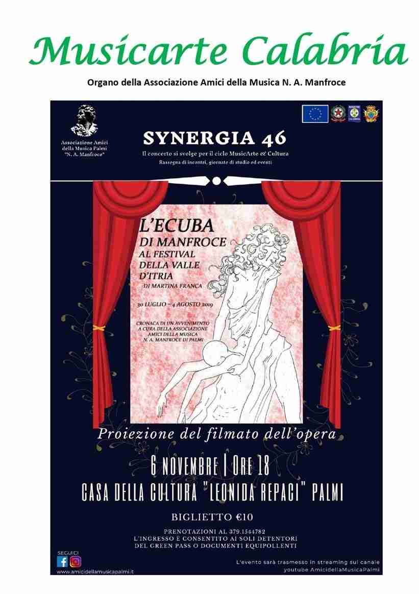 Palmi, alla Casa della Cultura l’Ecuba di Nicola Manfroce