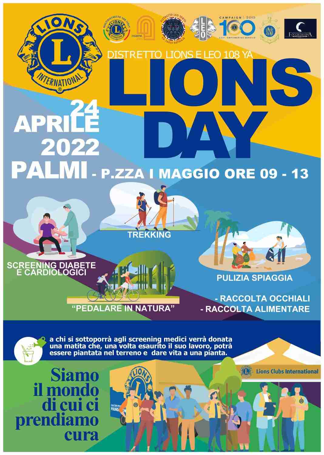 Palmi, il 24 aprile si celebra il Lions Day