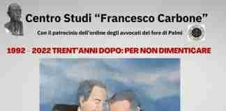 Ricordando Falcone e Borsellino: a Palmi un evento promosso dal Centro studi “Carbone”