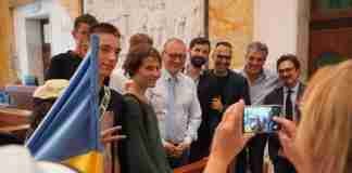 A Reggio vince ancora la solidarietà: studenti ucraini accolti in visita a Palazzo Alvaro