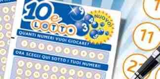 Cosenza, vinti 25mila euro con il 10eLotto