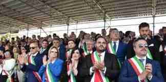 L’assessore plmese Celi alla cerimonia della Festa della Repubblica