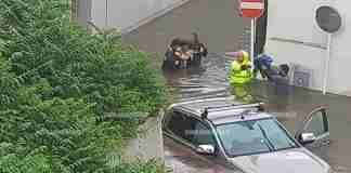 Maltempo, messe in salvo quattro persone a Falerna