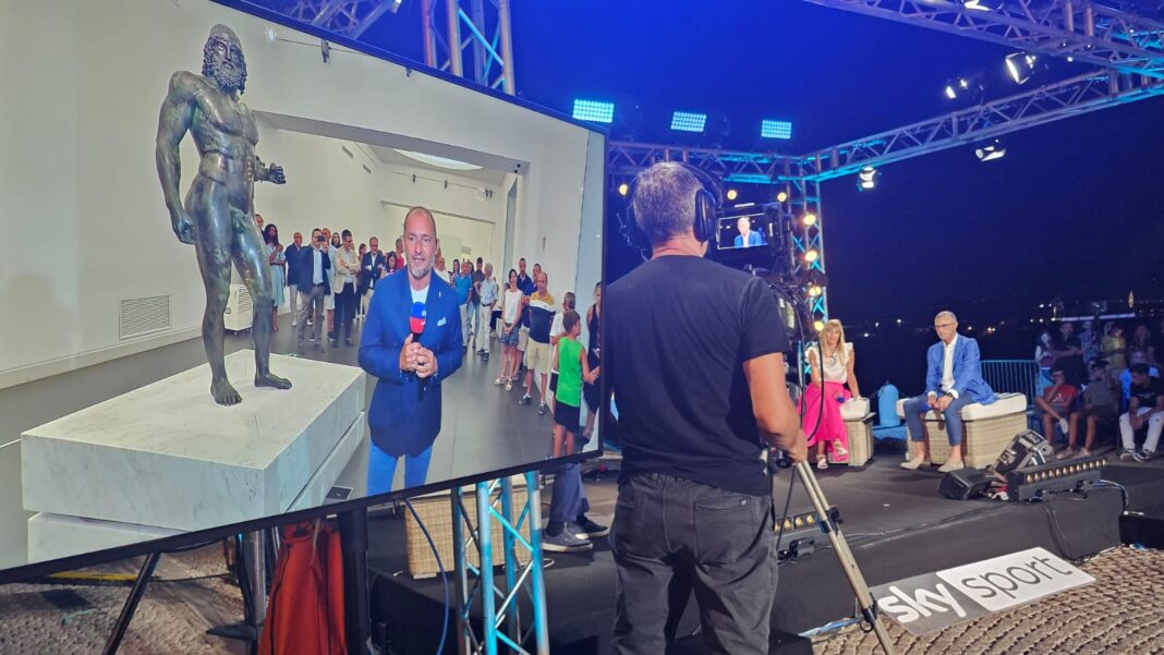 Reggio, Falcomatà: «Una settimana straordinaria grazie a Sky Sport»