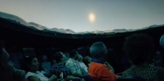 Al Planetarium Pythagoras l’abbraccio tra la Luna e Antares