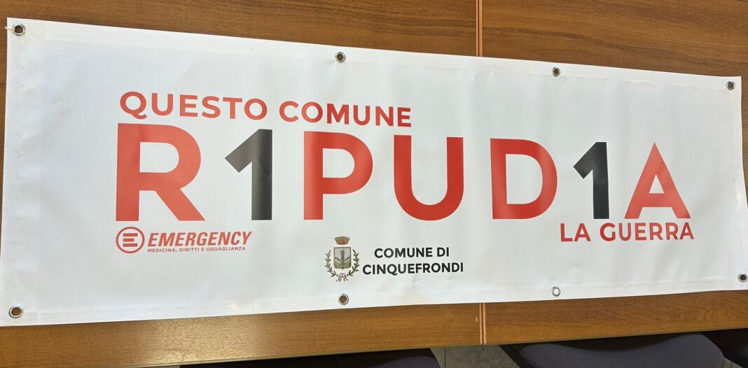 Cinquefrondi aderisce alla campagna R1PUD1A promossa da EMERGENCY