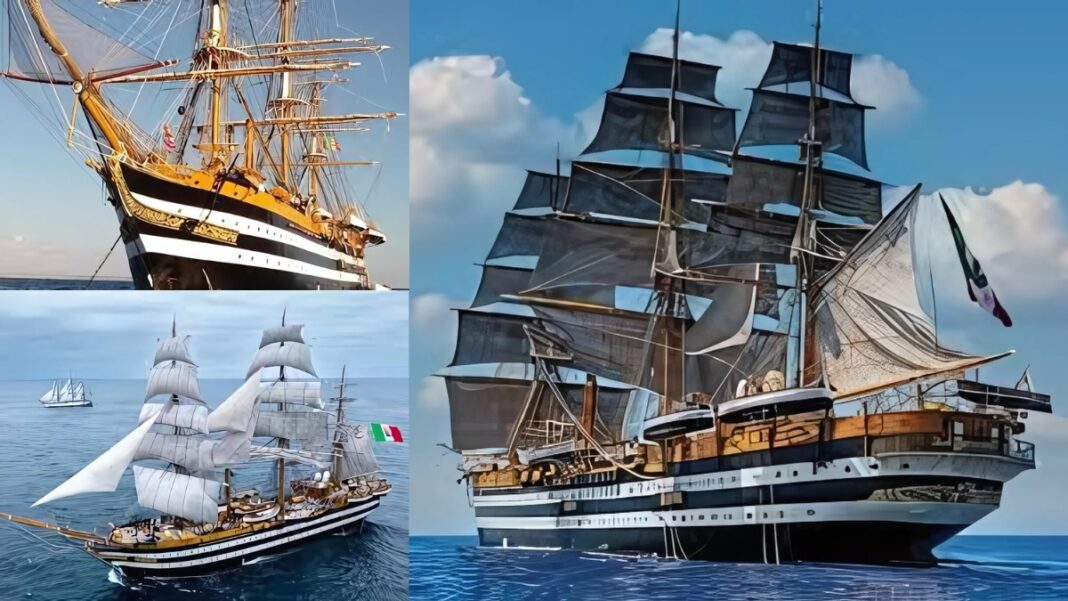 L’Amerigo Vespucci torna in Calabria: un viaggio tra storia e bellezza