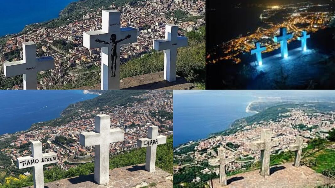 Monte Sant’Elia: il graffito del bambino crocifisso e la guerra delle coscienze