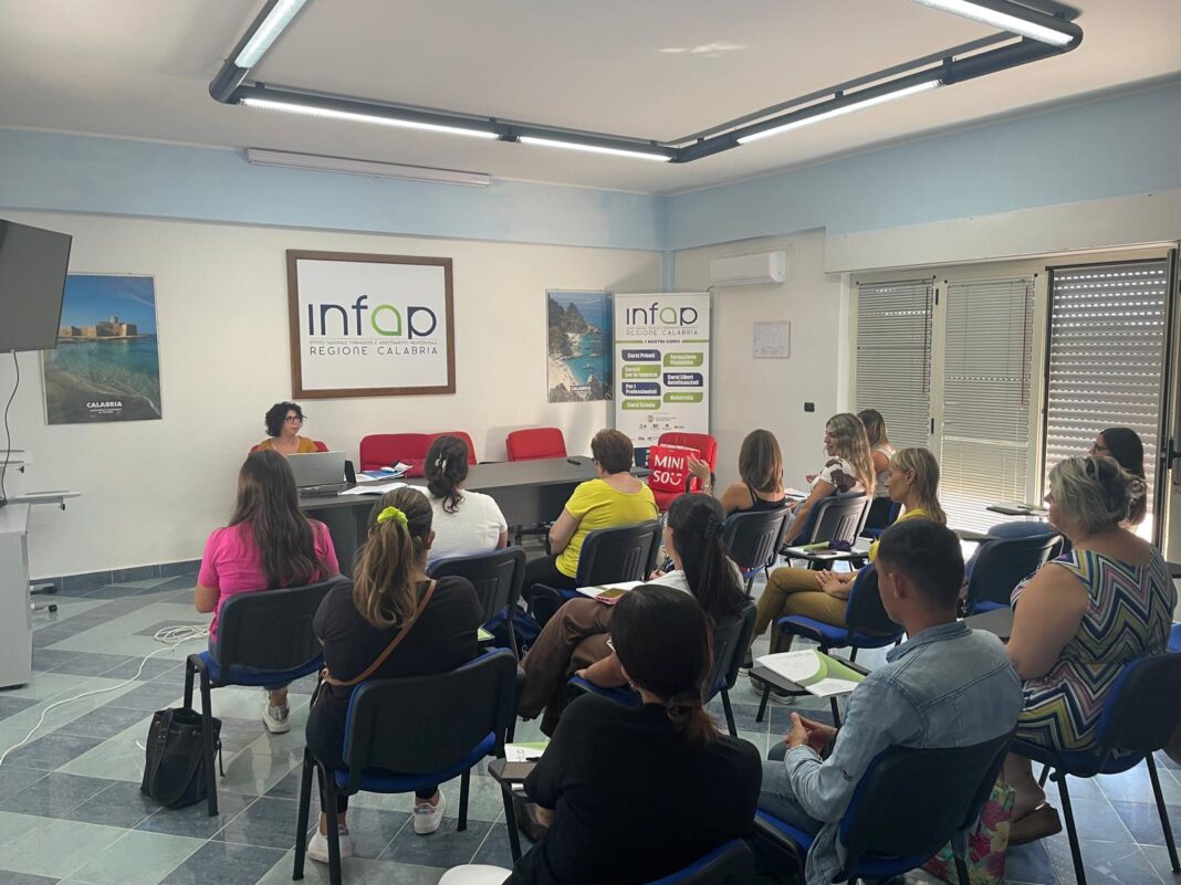 Infap Calabria, un anno di crescita: oltre 400 persone formate tra Programma Gol, qualifiche professionali e corsi specialistici