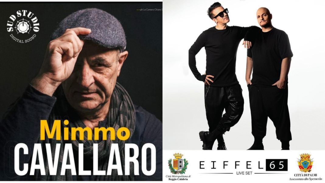 Piazza Primo Maggio in festa: Cavallaro conquista Palmi, stasera arrivano gli Eiffel 65