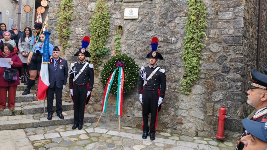 San Giorgio Morgeto ricorda il Carabiniere Scelto Pasquale Camarda nel 66° anniversario della morte