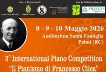 Palmi ospita la terza edizione dell’International Piano Competition “Il Pianismo di Francesco Cilea”: giovani talenti da tutto il mondo nel nome del Maestro