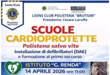 Polistena, scuole cardioprotette: il Lions Club installa defibrillatori nelle Scuole superiori della città